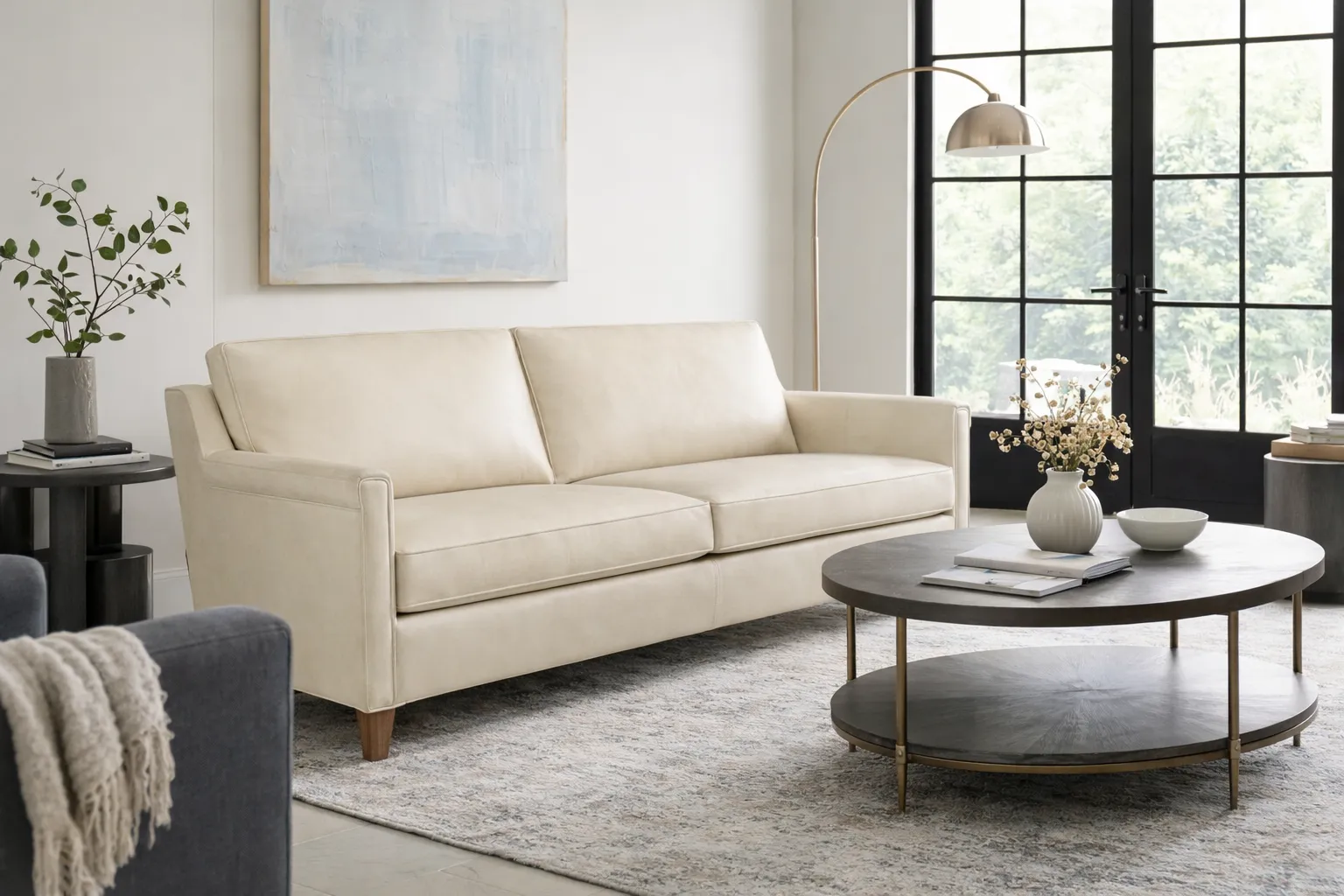 Bradington Young Madison 770 Sofa (12 leathers) 8-Way Hand Tied 3 Bradington Young Madison 770 Sofa (12 leathers) 8-Way Hand Tied