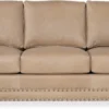 Bradington Young Kempton 631 Sofa (12 leathers) 8-Way Hand Tie