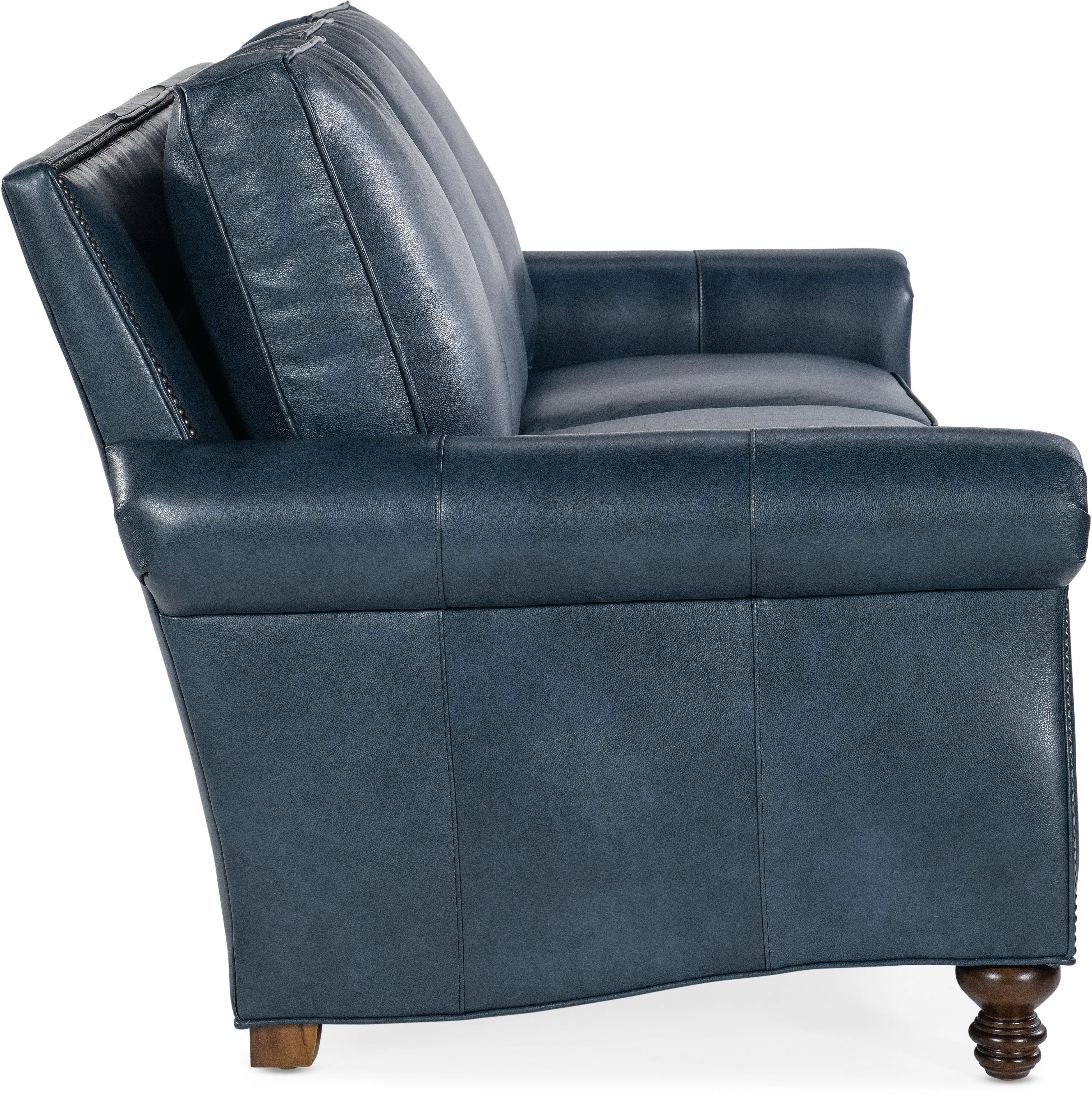 Bradington Young Reddish 579 Sofa (12 leathers) 8-Way Hand Tied 3 Bradington Young Reddish 579 Sofa (12 leathers) 8-Way Hand Tied