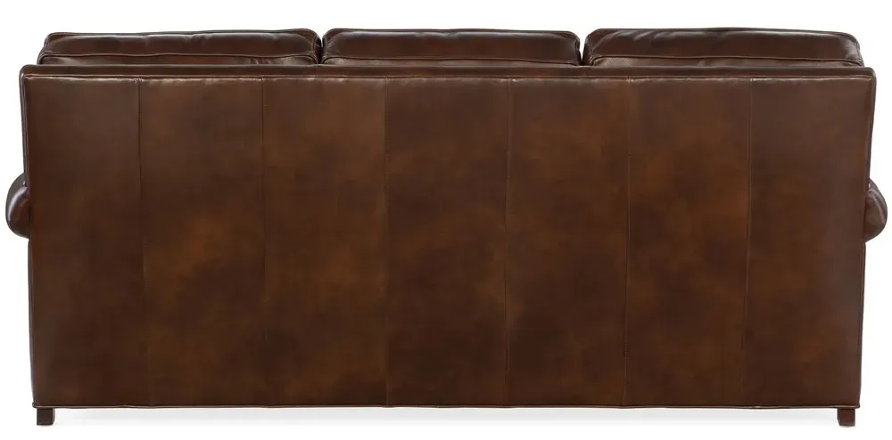 Bradington Young Reddish 579 Sofa (12 leathers) 8-Way Hand Tied 5 Bradington Young Reddish 579 Sofa (12 leathers) 8-Way Hand Tied