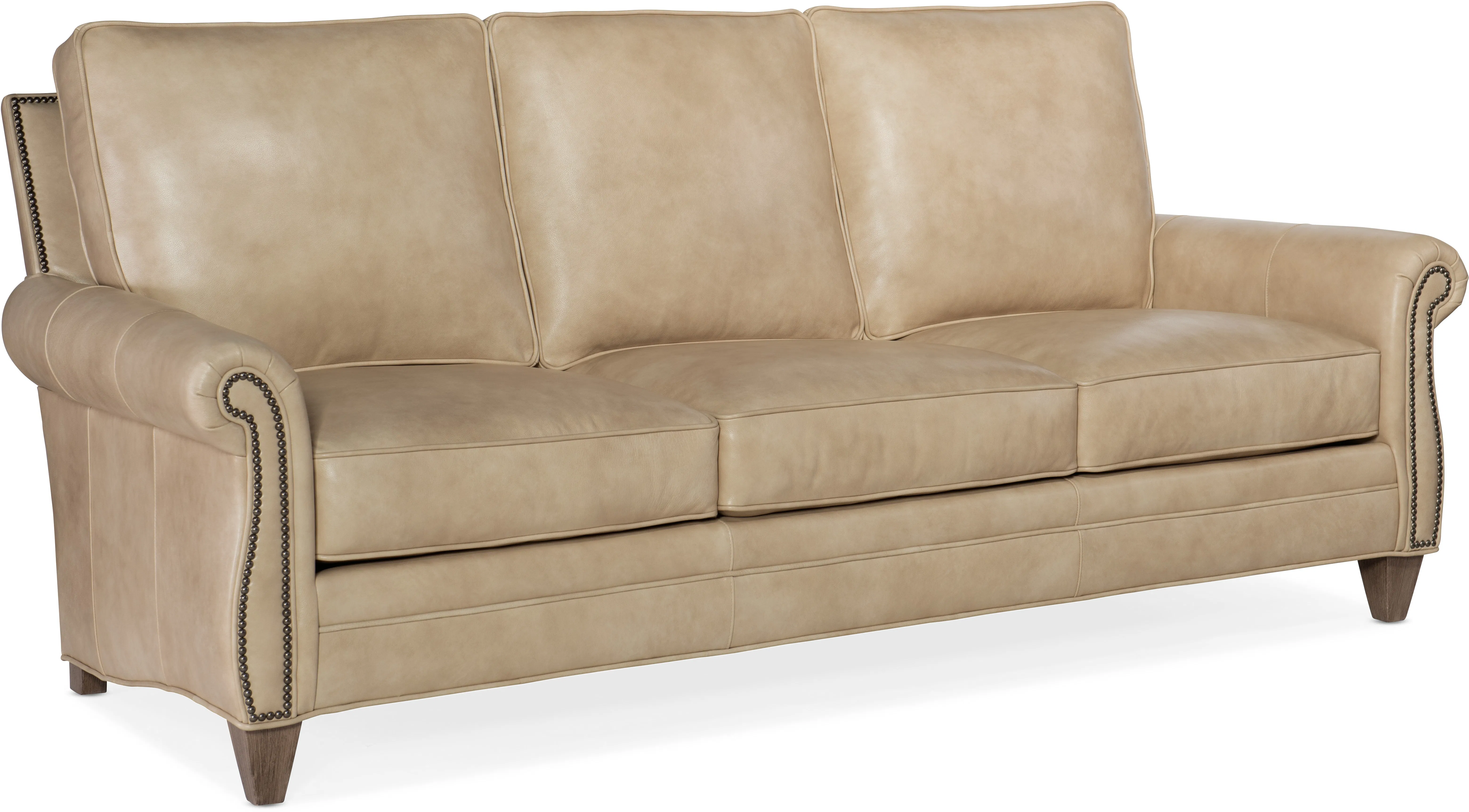 Bradington Young Reddish 579 Sofa (12 leathers) 8-Way Hand Tied 7 Bradington Young Reddish 579 Sofa (12 leathers) 8-Way Hand Tied