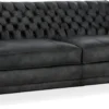 Bradington Young Jaden 517 Chesterfield Sofa (12 leathers) 8-Way Hand Tie