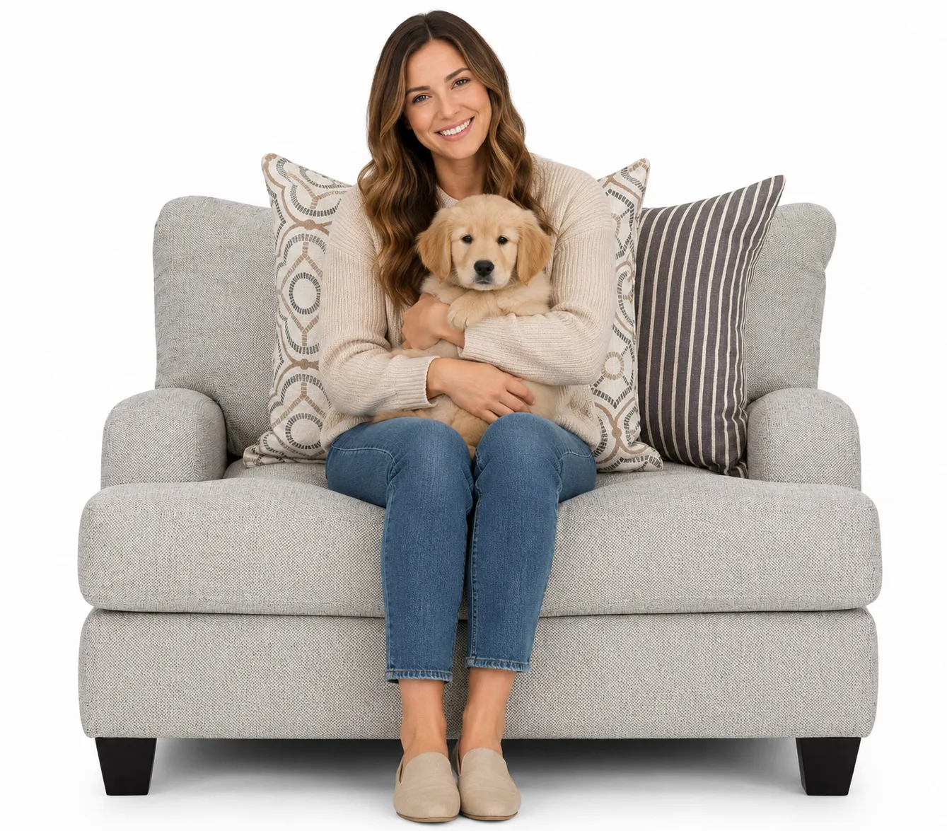 Cambria 93" Sofa (Modern Farmhouse Style. Made for Everyday Comfort) 17 Cambria 93" Sofa (Modern Farmhouse Style. Made for Everyday Comfort)