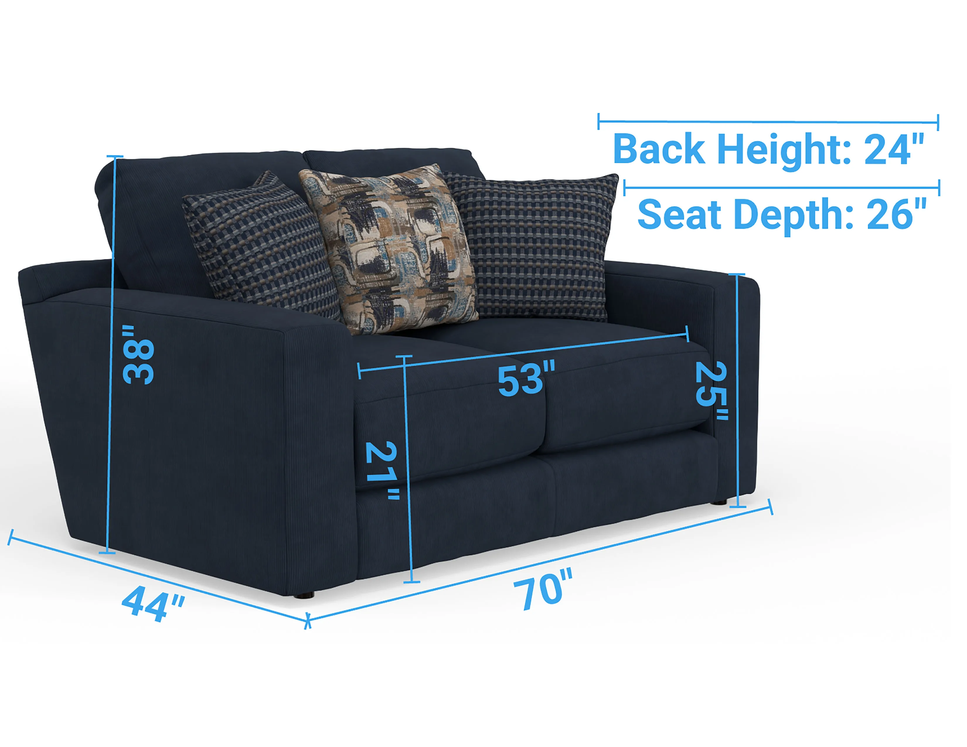 Milo 93" Sofa - 4046 (includes pillows) 10 Milo 93" Sofa - 4046 (includes pillows)