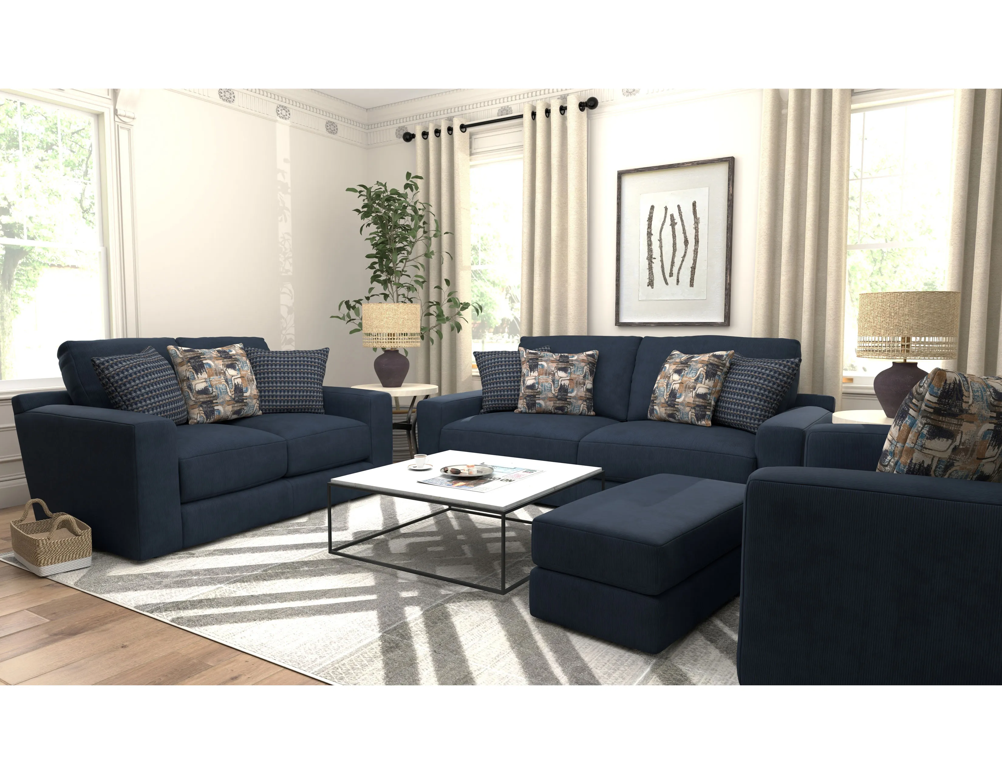 Milo 93" Sofa - 4046 (includes pillows) 24 Milo 93" Sofa - 4046 (includes pillows)