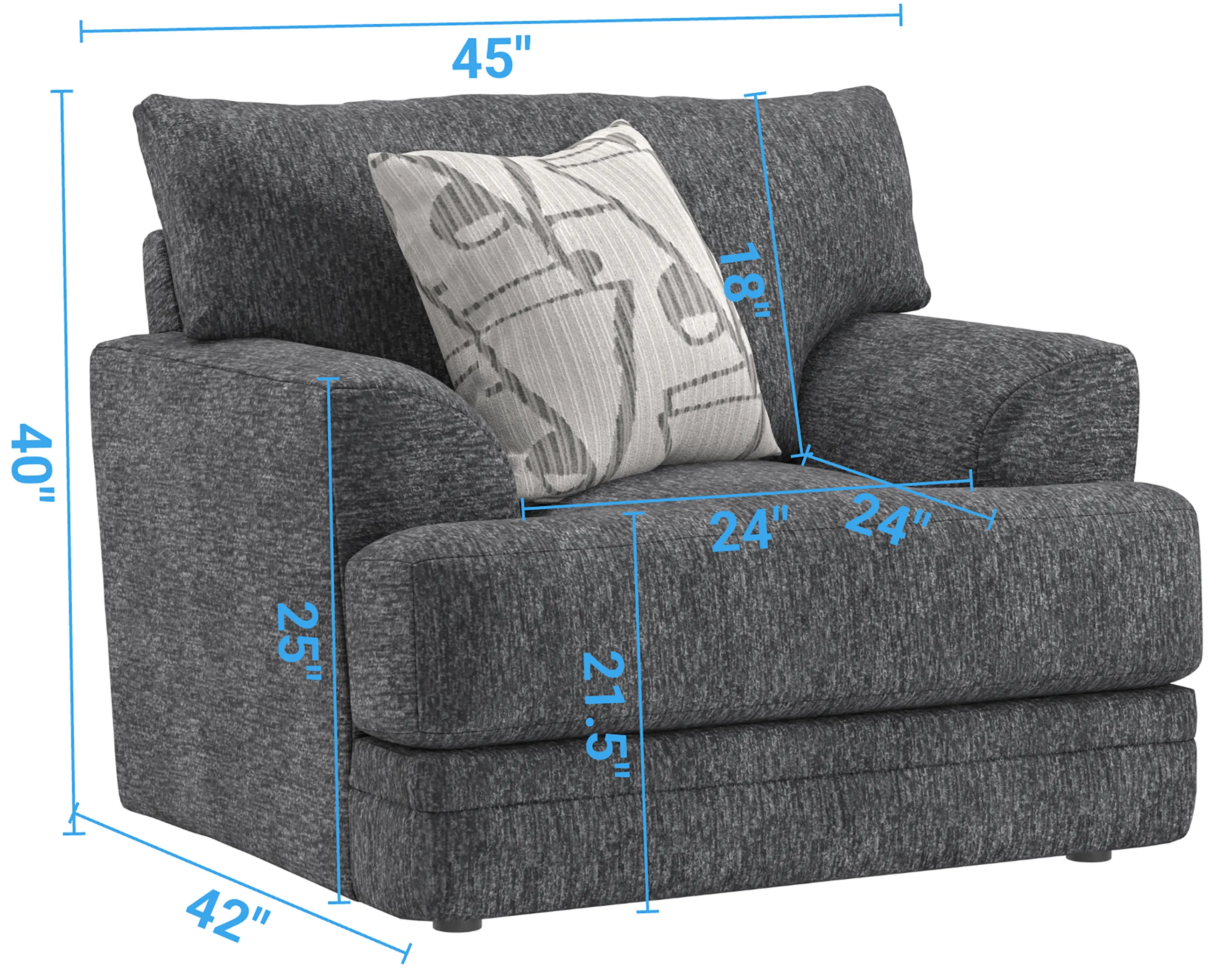 Tyson 93" Sofa (includes pillows) 2 colors 26 Tyson 93" Sofa (includes pillows) 2 colors
