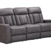 Equinox 85" Power Headrest Power Reclining Sofa w/ Dropdown Table Mercury (In stock - Fast shipping)