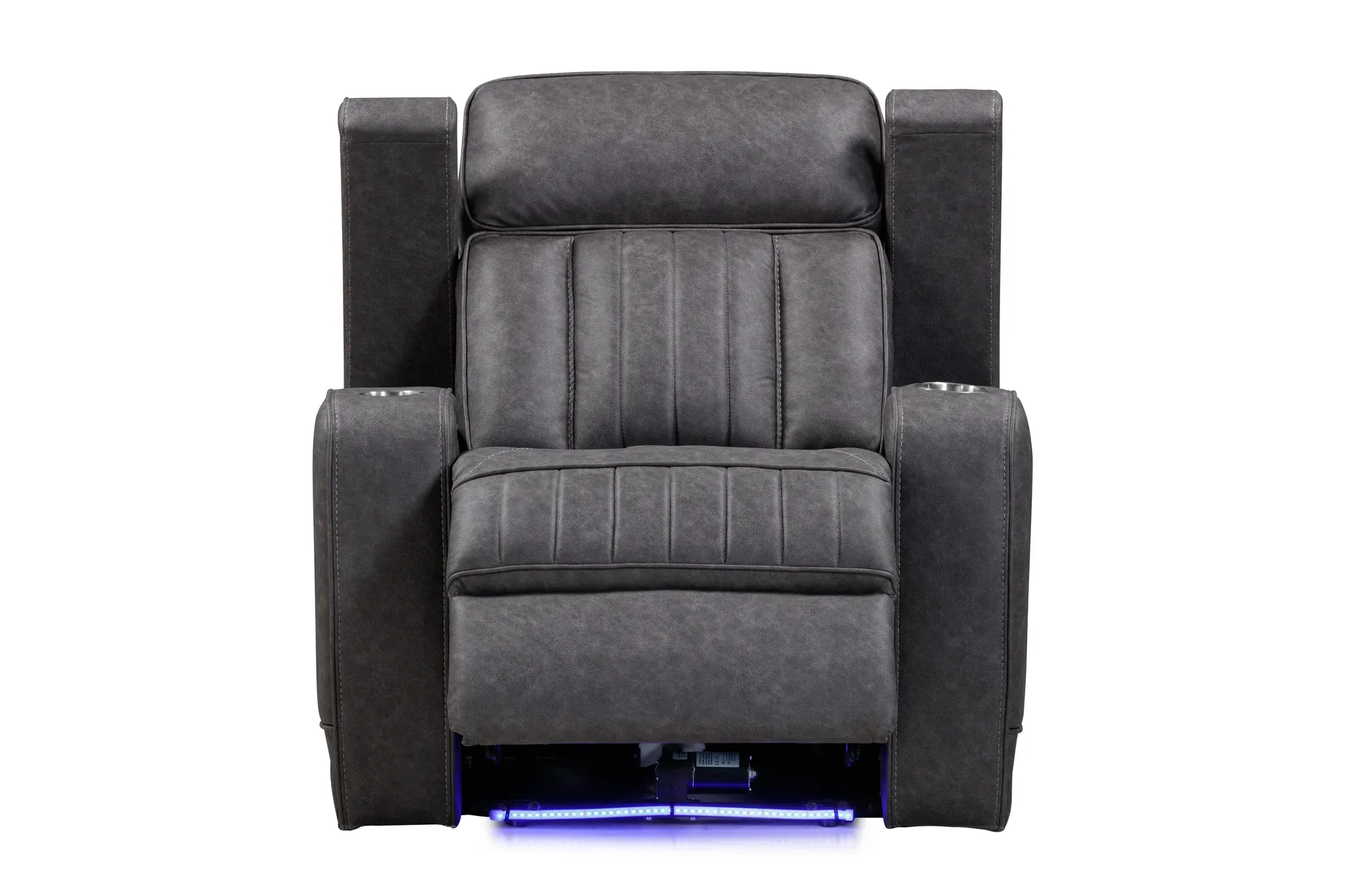 Equinox 85" Power Headrest Power Reclining Sofa w/ Dropdown Table Mercury (In stock - Fast shipping) 16 Equinox 85" Power Headrest Power Reclining Sofa w/ Dropdown Table Mercury (In stock - Fast shipping)