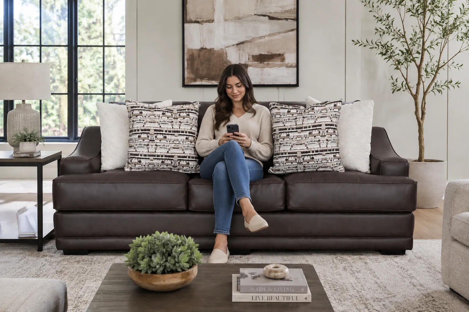 Prescott 101" Extra-Wide Sofa (Big on Space. Deep on Comfort. Designed to Make a Statement) 3 Prescott 101" Extra-Wide Sofa (Big on Space. Deep on Comfort. Designed to Make a Statement)