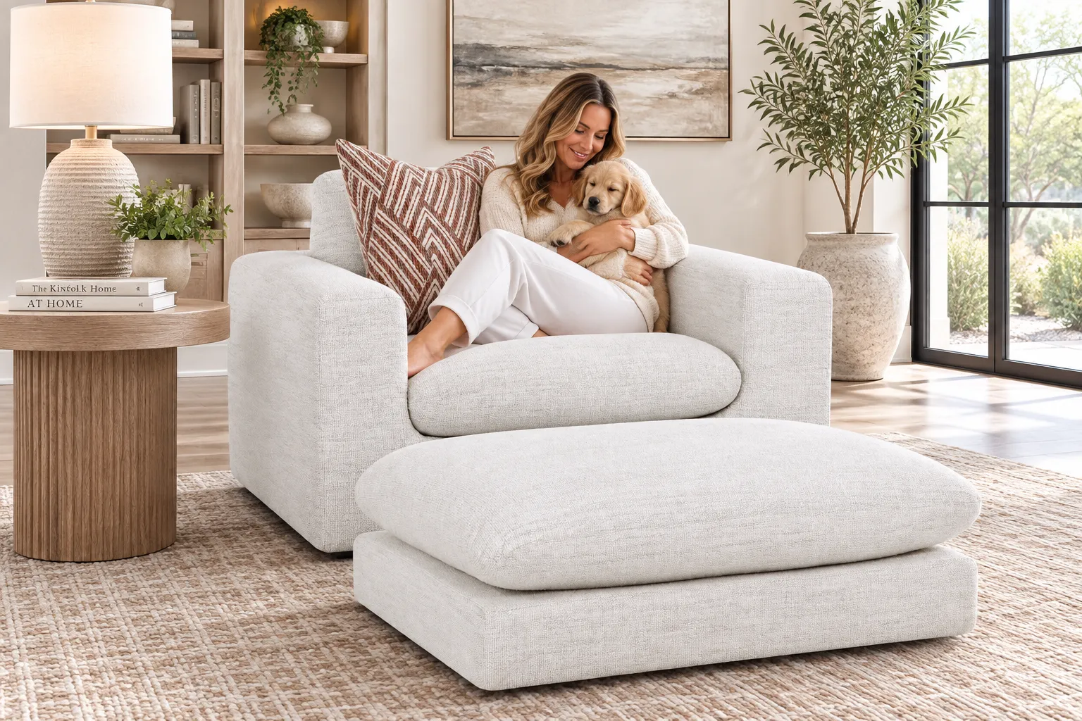 Santina 87" Wide-Seat Two-Cushion Sofa (Two Extra-Wide Seats. Made for Serious Lounging) 14 Santina 87" Wide-Seat Two-Cushion Sofa (Two Extra-Wide Seats. Made for Serious Lounging)
