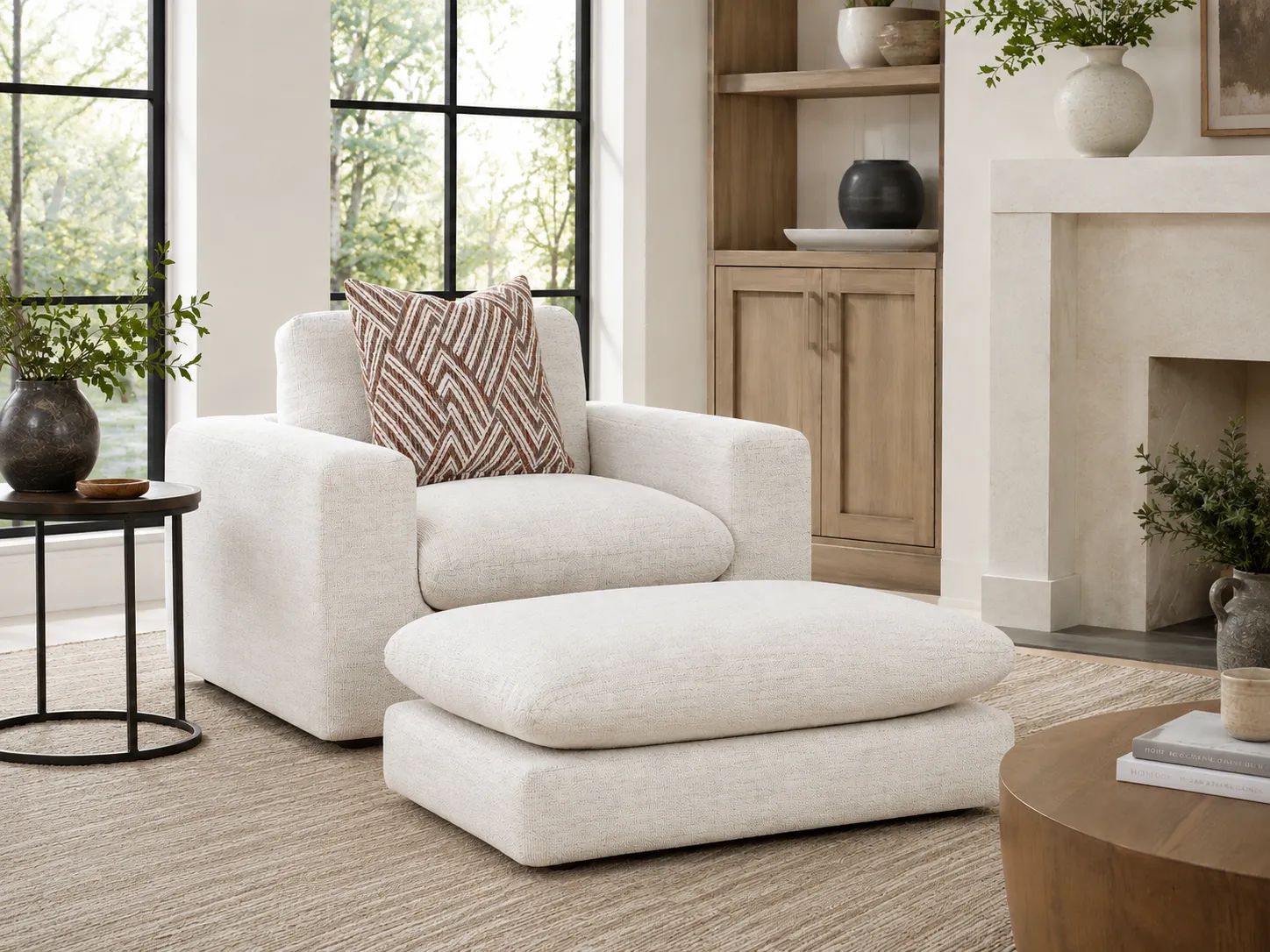 Santina 87" Wide-Seat Two-Cushion Sofa (Two Extra-Wide Seats. Made for Serious Lounging) 15 Santina 87" Wide-Seat Two-Cushion Sofa (Two Extra-Wide Seats. Made for Serious Lounging)