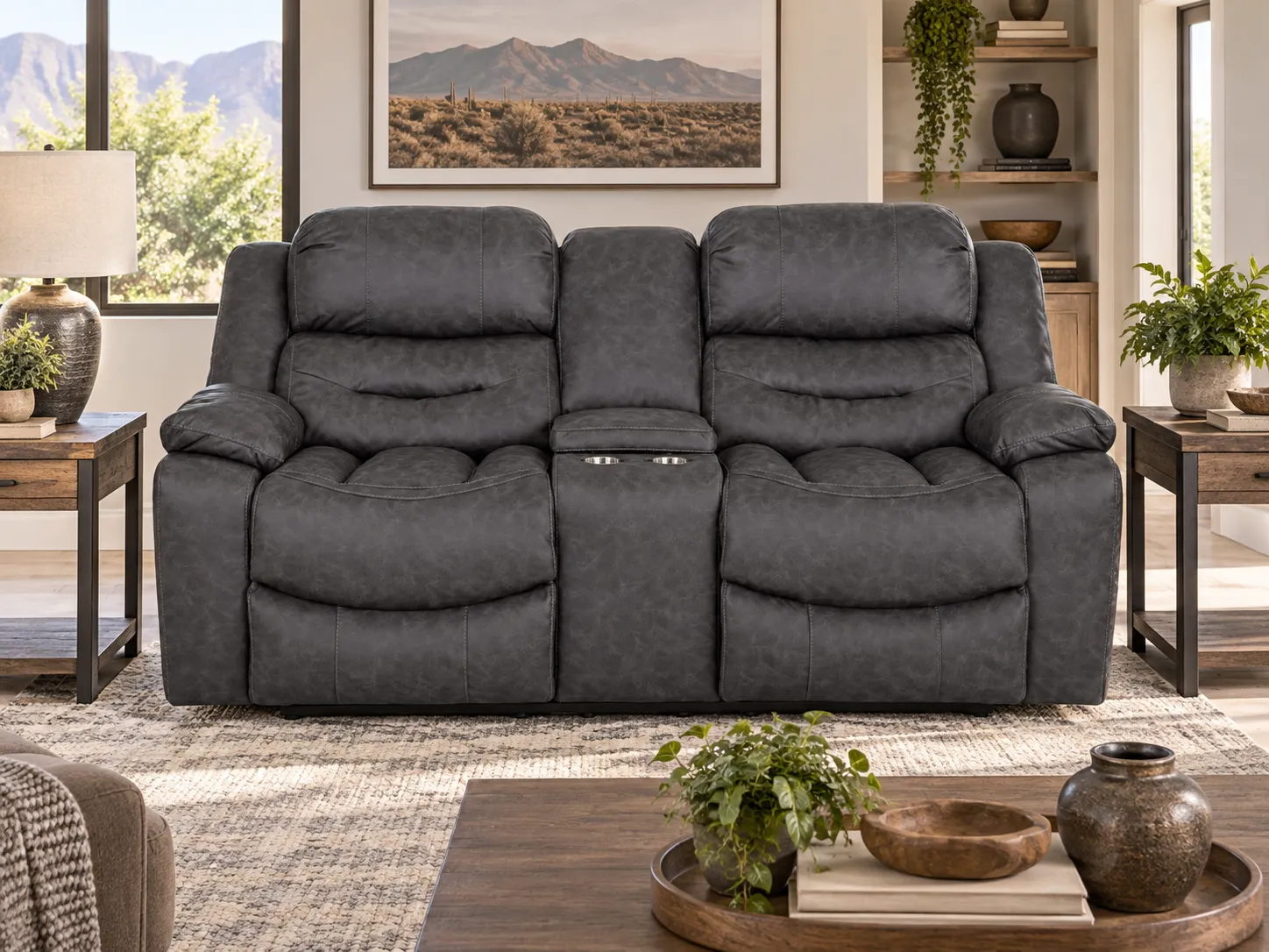 Decker 91.5" Reclining Sofa Slate (Best-Selling Comfort. Built for Real Life.) 11 Decker 91.5" Reclining Sofa Slate (Best-Selling Comfort. Built for Real Life.)
