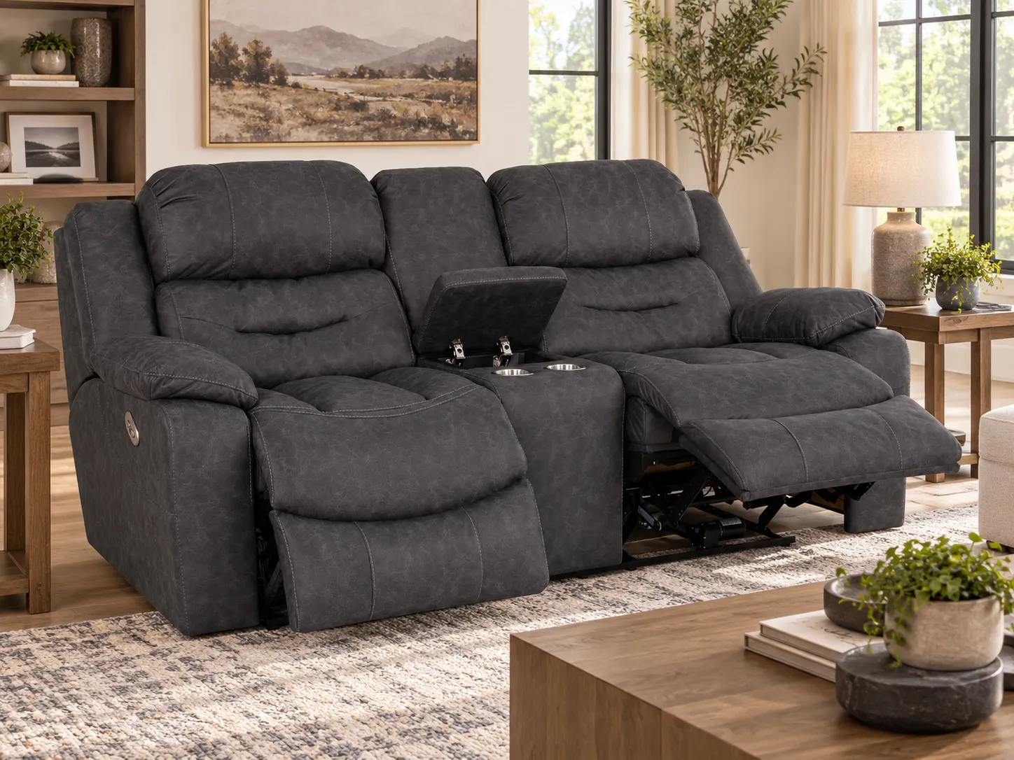 Decker 91.5" Reclining Sofa Slate (Best-Selling Comfort. Built for Real Life.) 14 Decker 91.5" Reclining Sofa Slate (Best-Selling Comfort. Built for Real Life.)