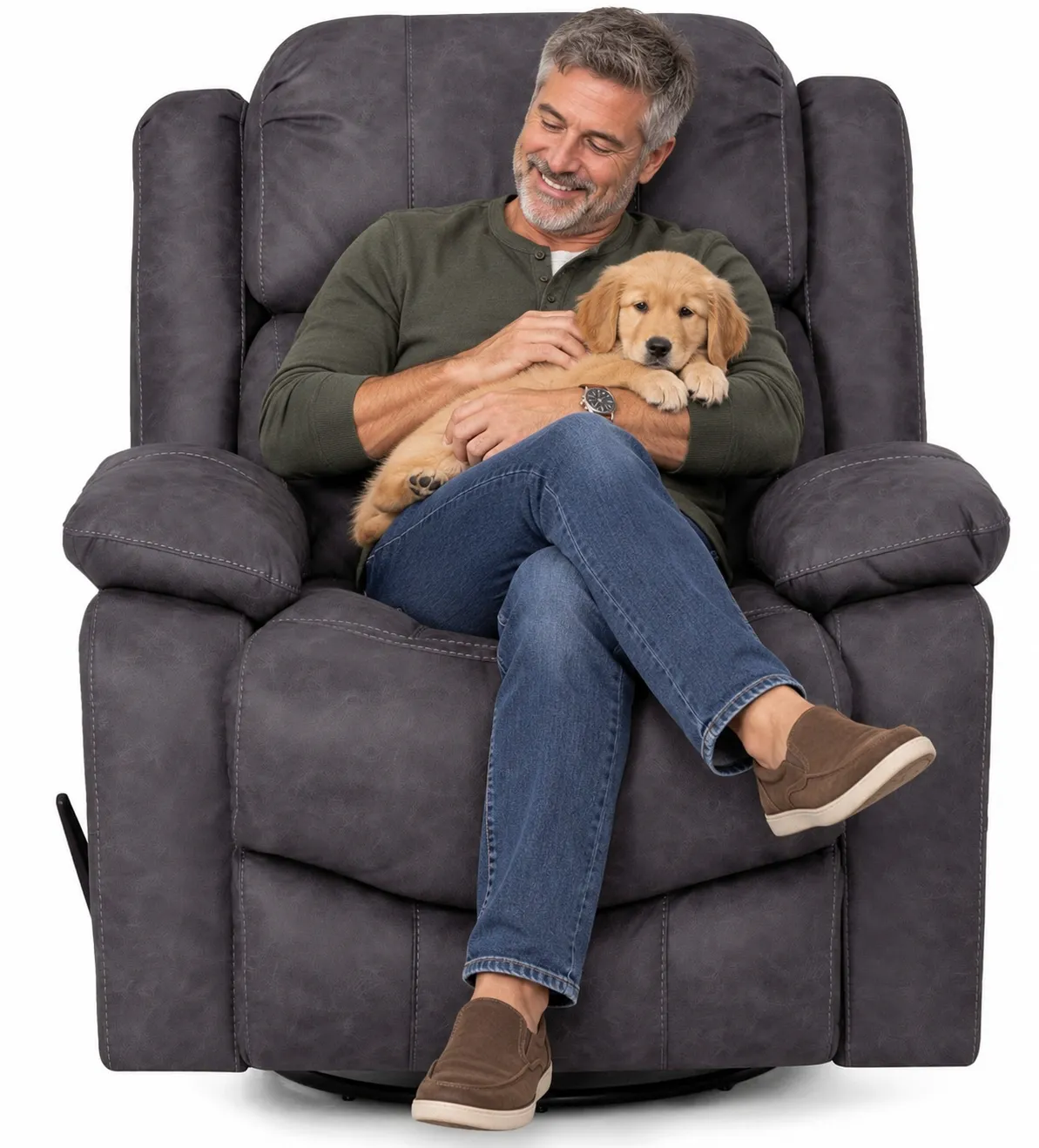 Decker 91.5" Reclining Sofa Slate (Best-Selling Comfort. Built for Real Life.) 18 Decker 91.5" Reclining Sofa Slate (Best-Selling Comfort. Built for Real Life.)