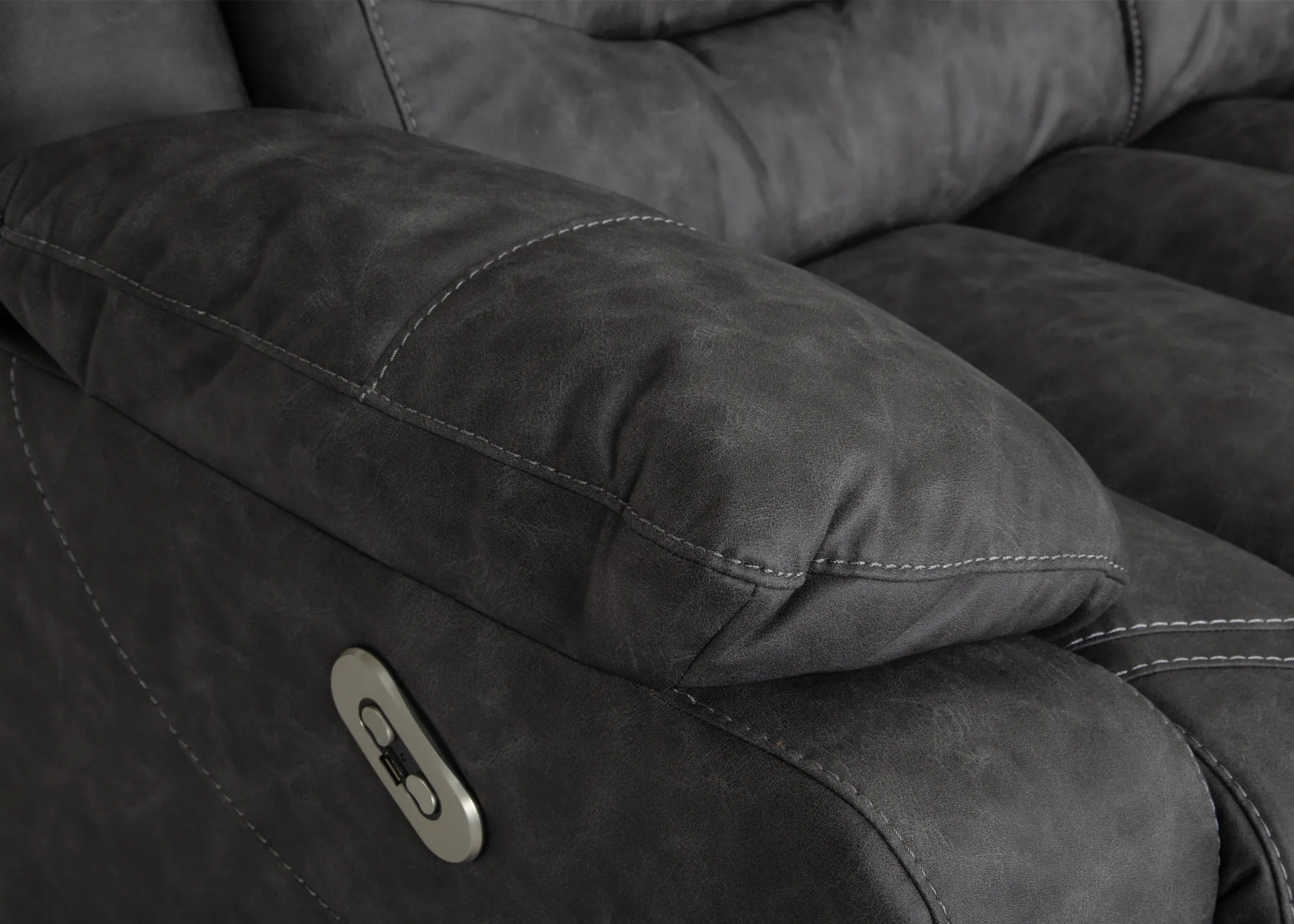 Decker 91.5" Reclining Sofa Slate (Best-Selling Comfort. Built for Real Life.) 8 Decker 91.5" Reclining Sofa Slate (Best-Selling Comfort. Built for Real Life.)