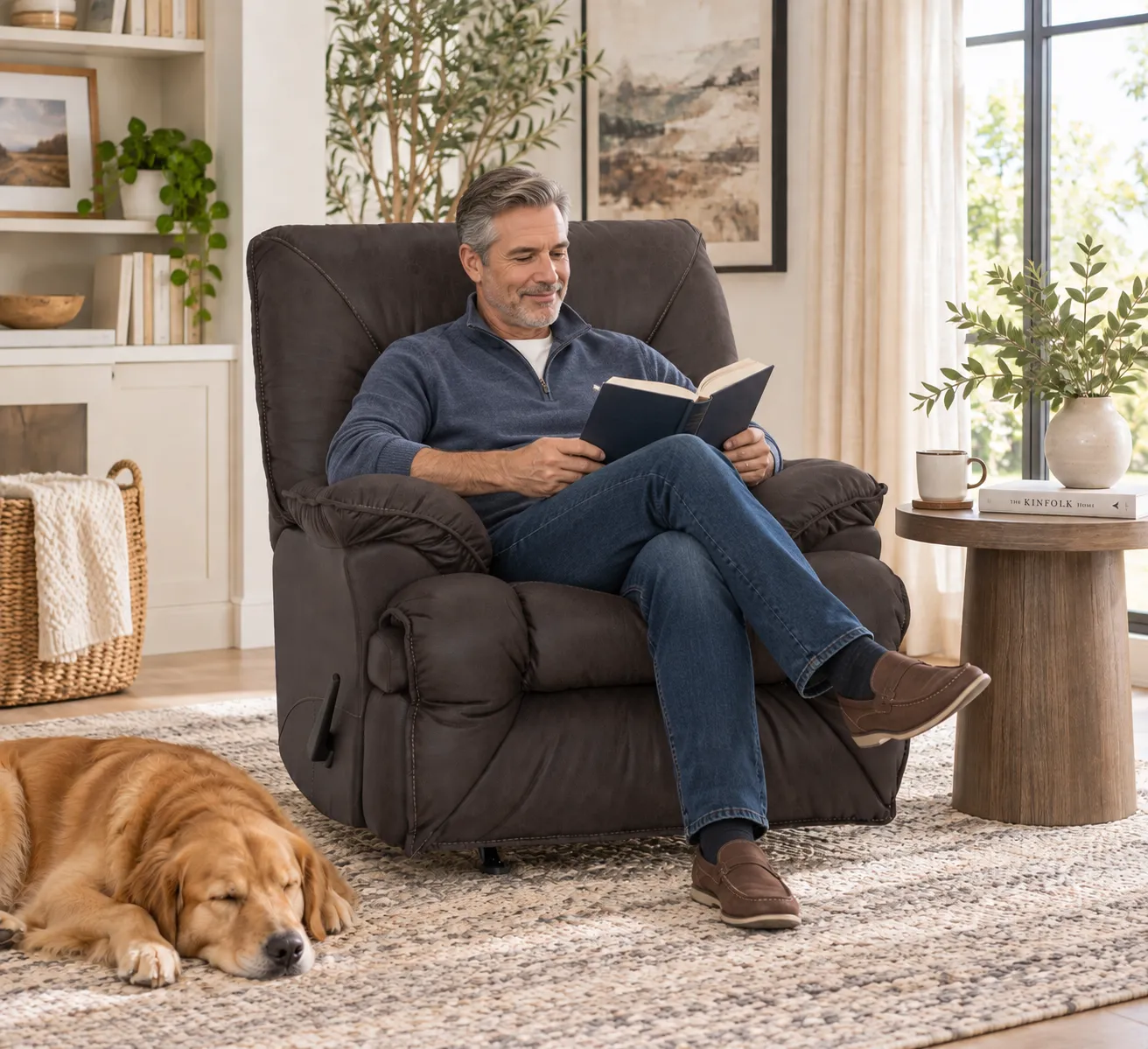 Henson 91" Reclining Sofa with Drop-Down Center Table (Casual Comfort. Everyday Convenience. Built for Real Life) 17 Henson 91" Reclining Sofa with Drop-Down Center Table (Casual Comfort. Everyday Convenience. Built for Real Life)