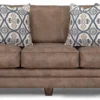 Sicily 101" Wide Sofa (The Look of Worn Leather. The Softness of Fabric)