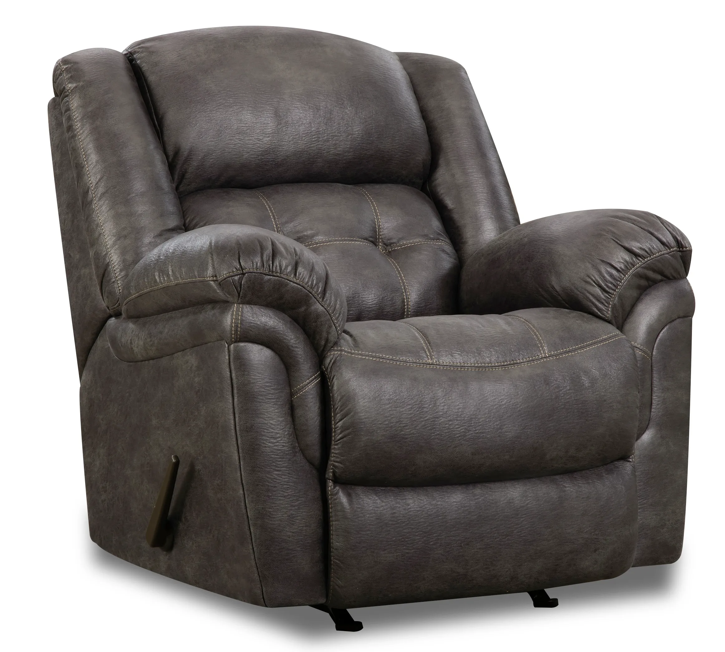 Haven 81" Reclining Console Loveseat Charcoal (In stock) 8 Haven 81" Reclining Console Loveseat Charcoal (In stock)