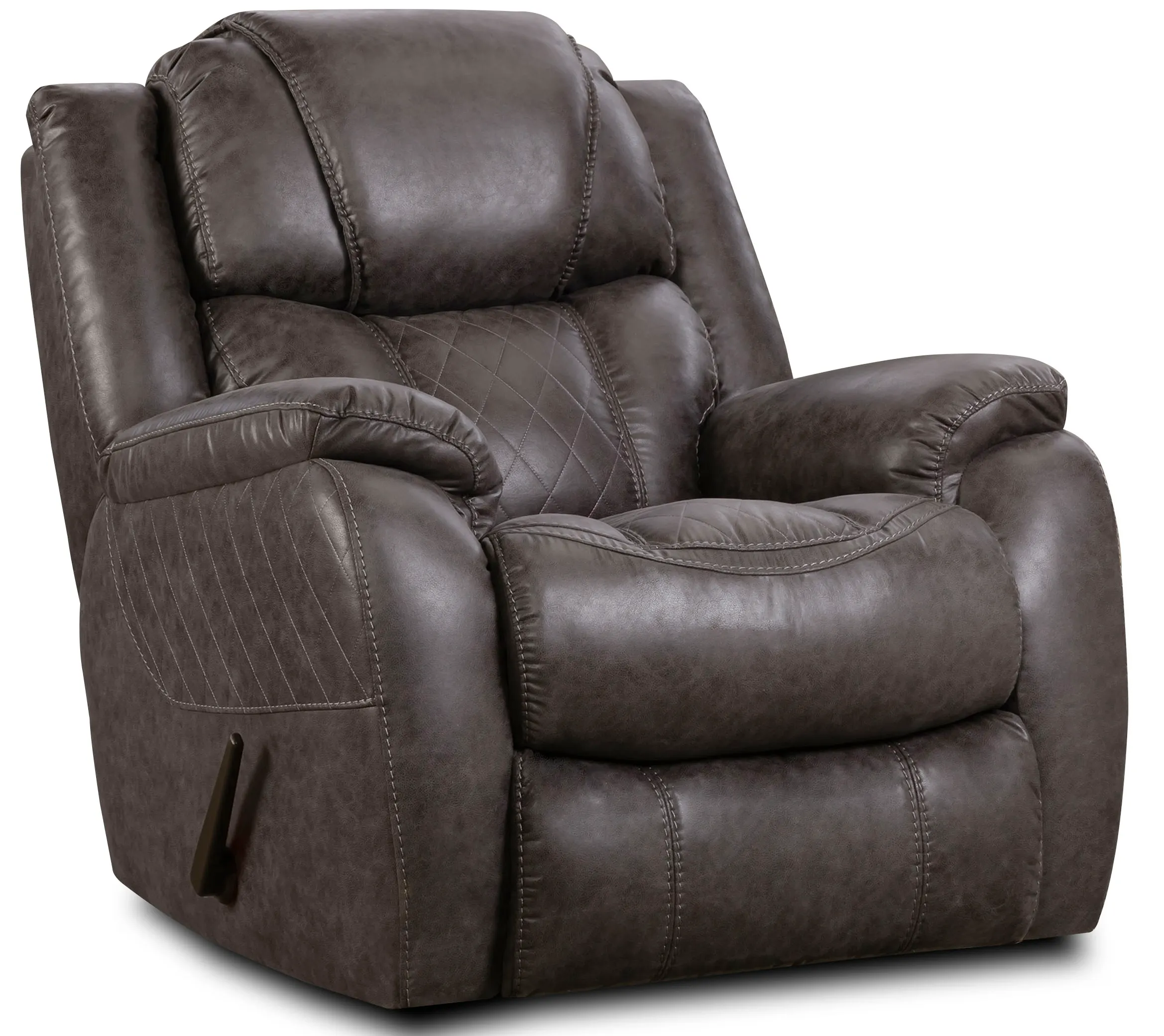 Rayna 78" Reclining Console Loveseat Grey (In stock) 8 Rayna 78" Reclining Console Loveseat Grey (In stock)