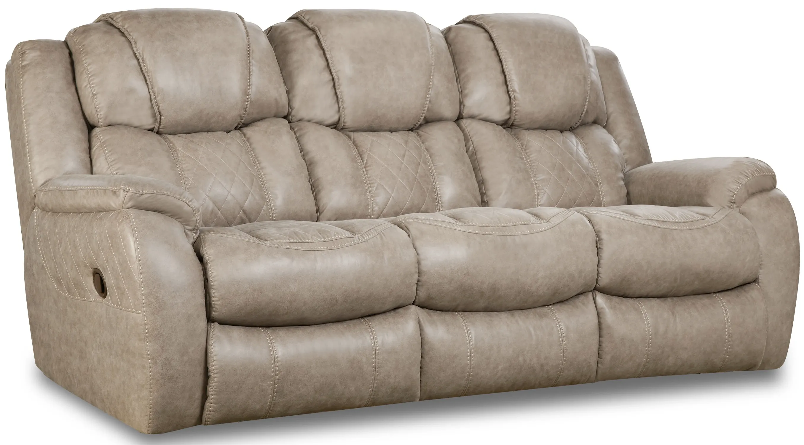 Rayna 88" Double Reclining Sofa Tan (In stock) 1 Rayna 88" Double Reclining Sofa Tan (In stock)