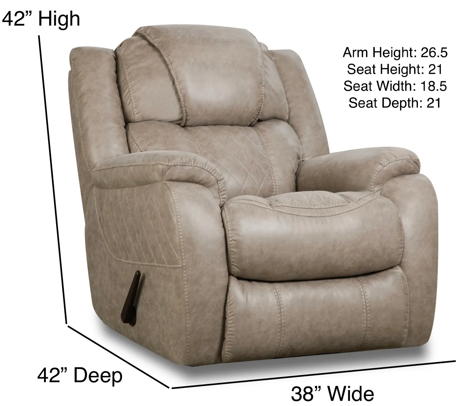 Rayna 88" Double Reclining Sofa Tan (In stock) 9 Rayna 88" Double Reclining Sofa Tan (In stock)