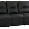 Spartacus 87" Power Headrest Power Reclining Sofa Black (In stock - Fast shipping)