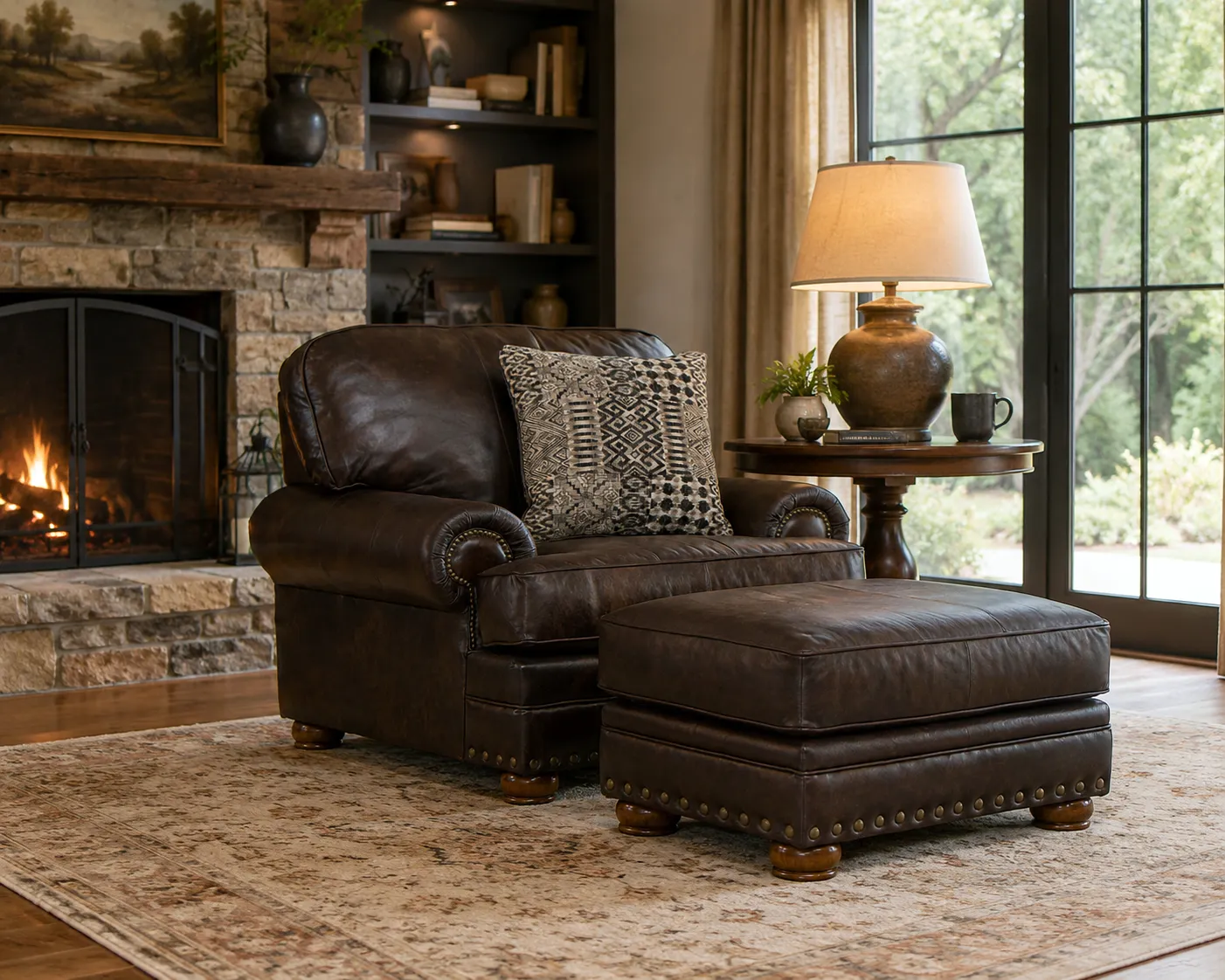 Roberto 94" Top Grain Leather Touch Sofa (Includes Pillows) In stock 22 Roberto 94" Top Grain Leather Touch Sofa (Includes Pillows) In stock