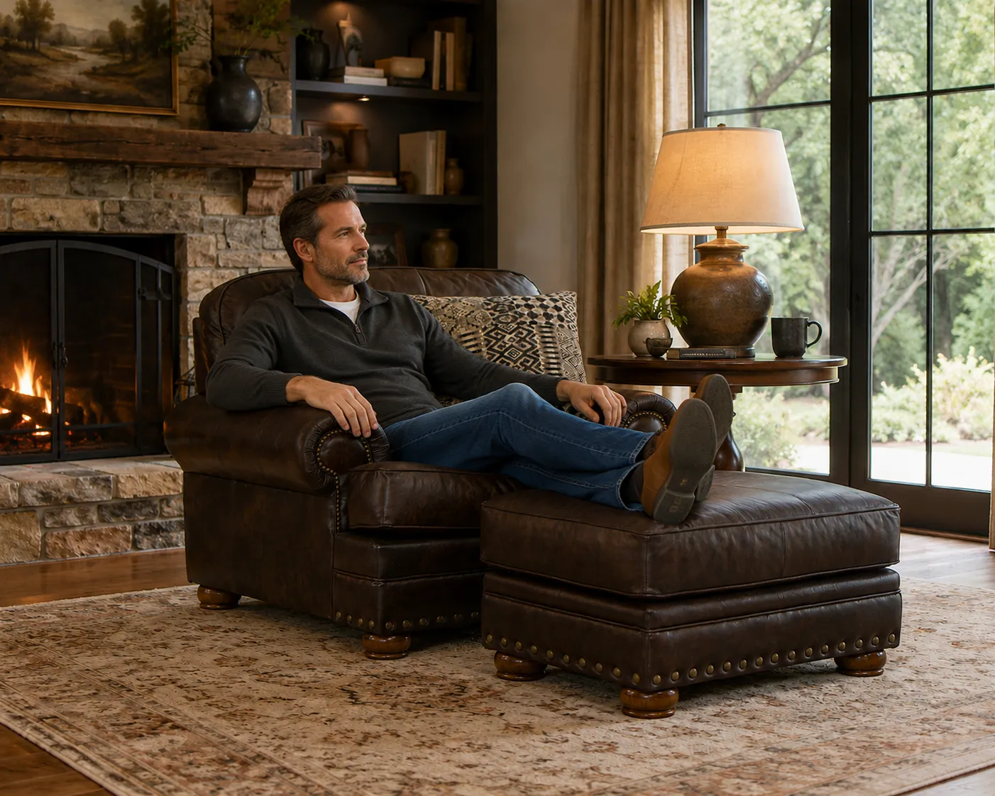 Roberto 94" Top Grain Leather Touch Sofa (Includes Pillows) In stock 23 Roberto 94" Top Grain Leather Touch Sofa (Includes Pillows) In stock