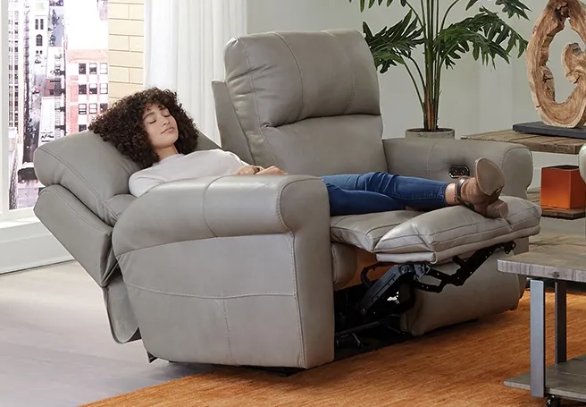 Torretta 86" Lay Flat Power Reclining Leather Sofa Premium Italian Leather, Bed-Like Lay Flat Comfort (2 colors) 5 Torretta 86" Lay Flat Power Reclining Leather Sofa Premium Italian Leather, Bed-Like Lay Flat Comfort (2 colors)