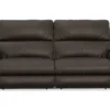 Fredda 82" Power Headrest Power Reclining Leather Sofa Lay-Flat Relaxation, Zero Gravity Comfort & Premium Italian Leather - 2 colors