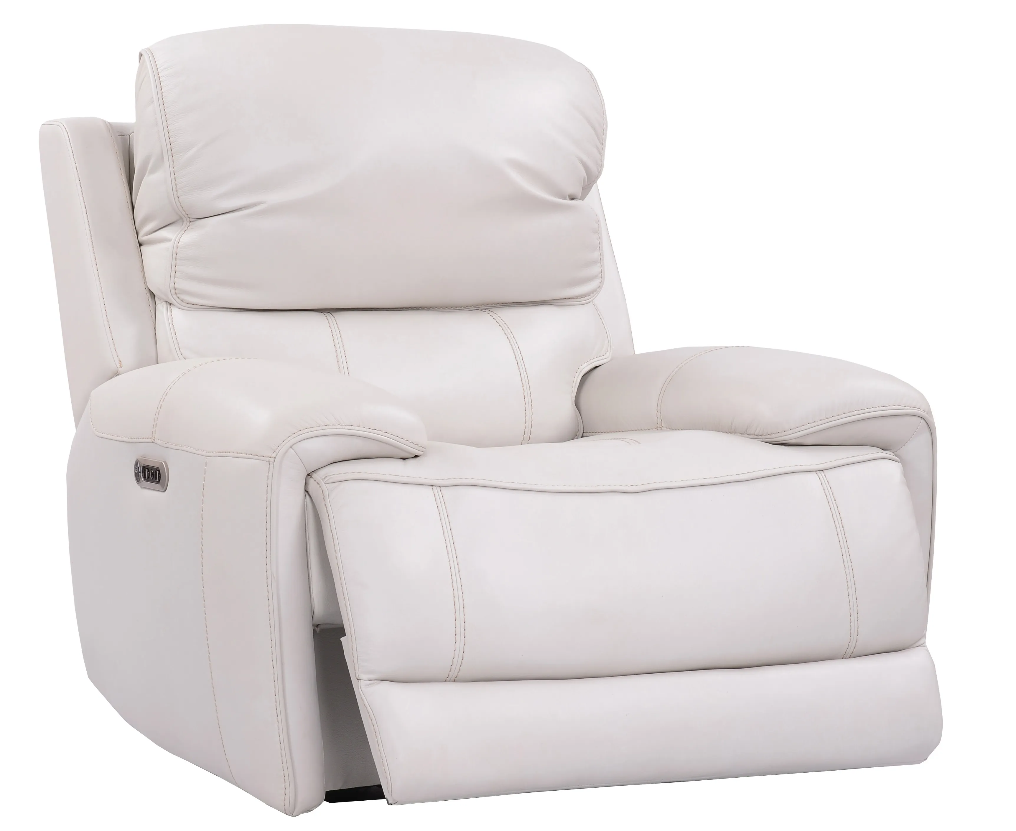 Empire Leather 87" Power Headrest Power Reclining Sofa Ivory (In stock - Fast shipping) 11 Empire Leather 87" Power Headrest Power Reclining Sofa Ivory (In stock - Fast shipping)