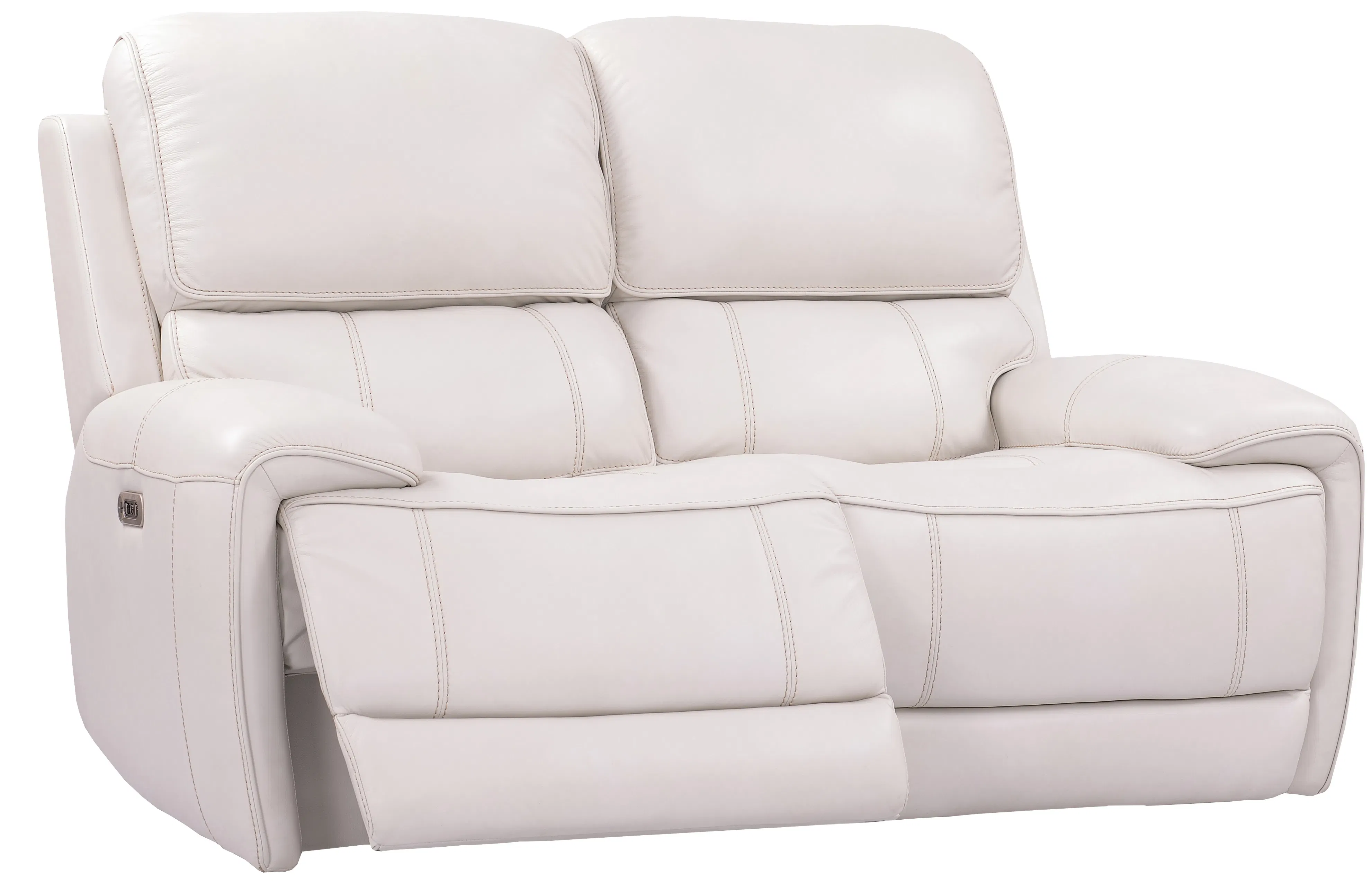 Empire Leather 87" Power Headrest Power Reclining Sofa Ivory (In stock - Fast shipping) 7 Empire Leather 87" Power Headrest Power Reclining Sofa Ivory (In stock - Fast shipping)