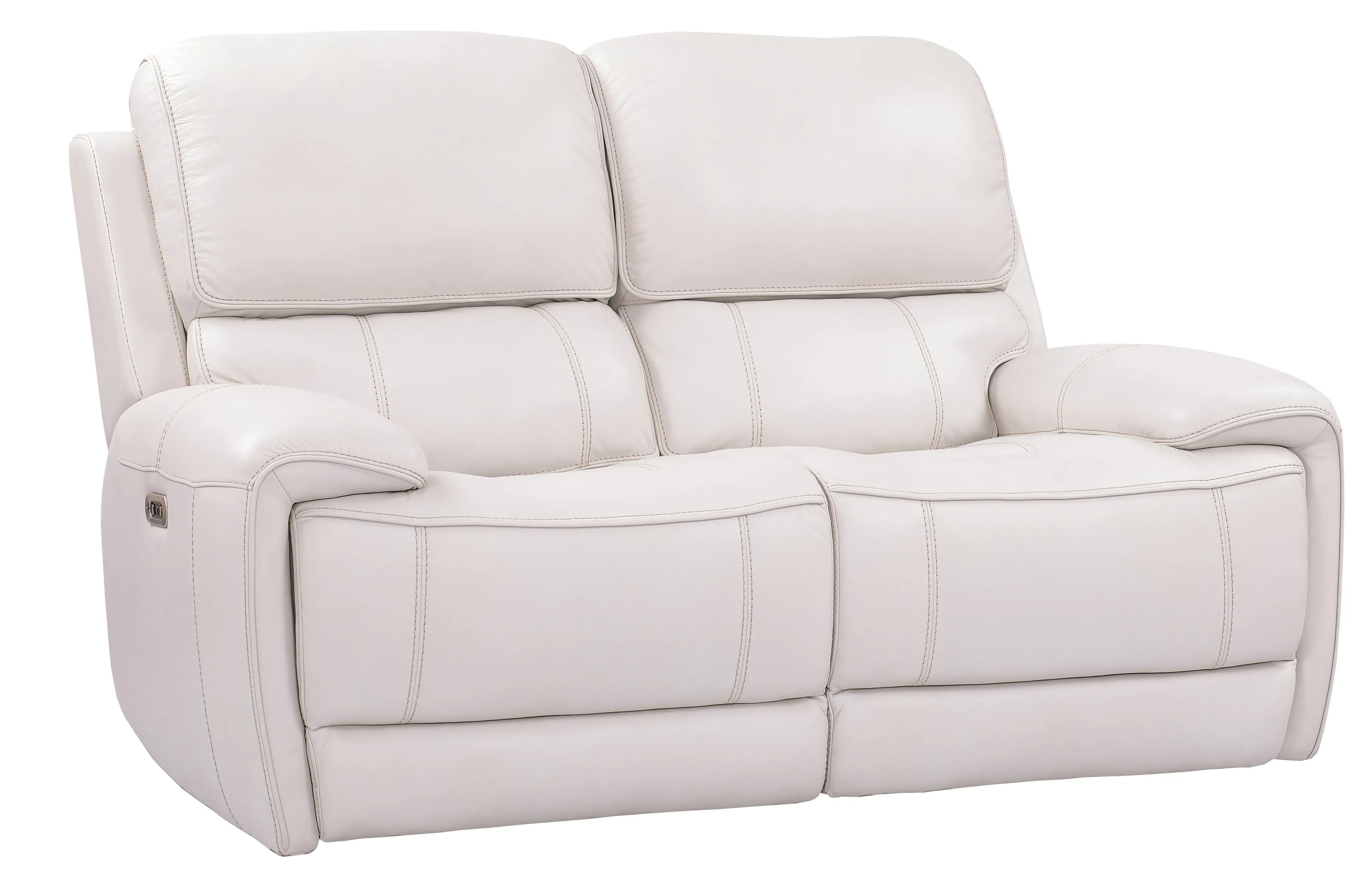 Empire Leather 87" Power Headrest Power Reclining Sofa Ivory (In stock - Fast shipping) 8 Empire Leather 87" Power Headrest Power Reclining Sofa Ivory (In stock - Fast shipping)