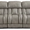 Global 91" Zero Gravity Triple Power Reclining Sofa Smoke (In stock)