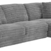 Comfrey 123" Sofa Chaise Sectional (3 colors) includes pillows