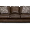 Tula Leather Sofa (93") Includes pillows
