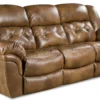 Denver 93" Double Reclining Leather Sofa Brown (In stock)