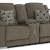 Michael 84" Power Reclining Console Loveseat (In stock)
