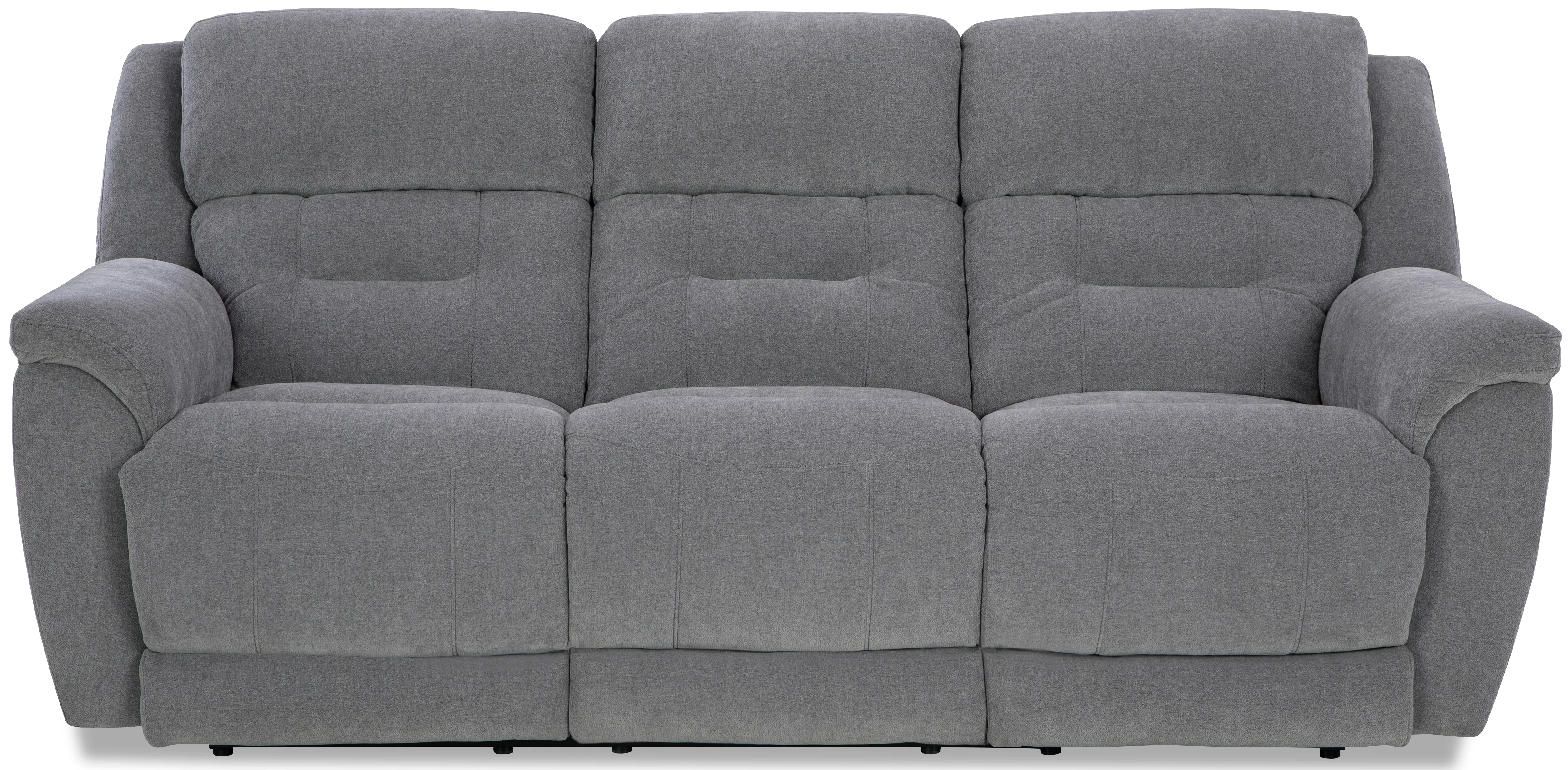 Knockout 89" Zero Gravity Triple Power Reclining Sofa Grey (In stock) 1 Knockout 89" Zero Gravity Triple Power Reclining Sofa Grey (In stock)