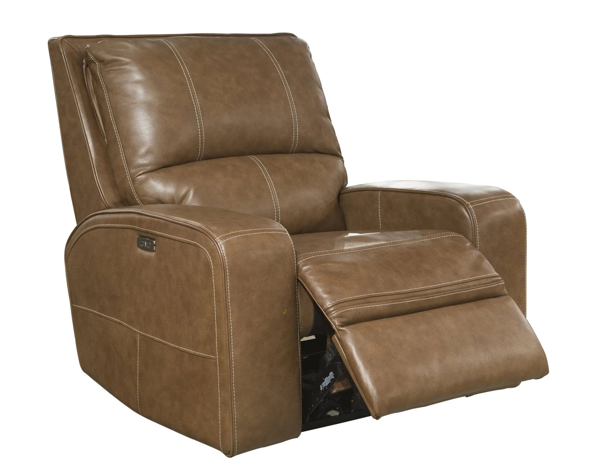 Swift 88" Power Headrest Power Reclining Sofa Leather Bourbon (In stock - Fast shipping) 5 Swift 88" Power Headrest Power Reclining Sofa Leather Bourbon (In stock - Fast shipping)