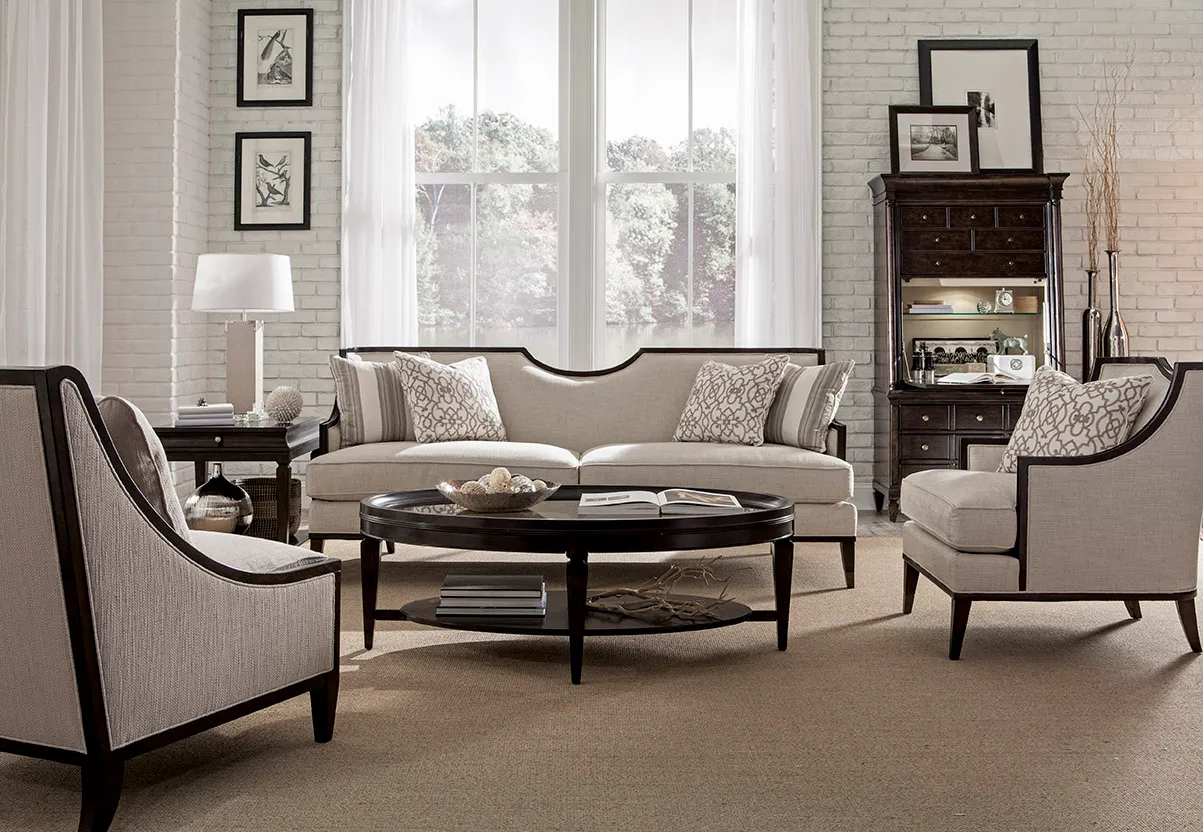 Harper 161 Living Room Collection in Ivory 2 Harper 161 Living Room Collection in Ivory
