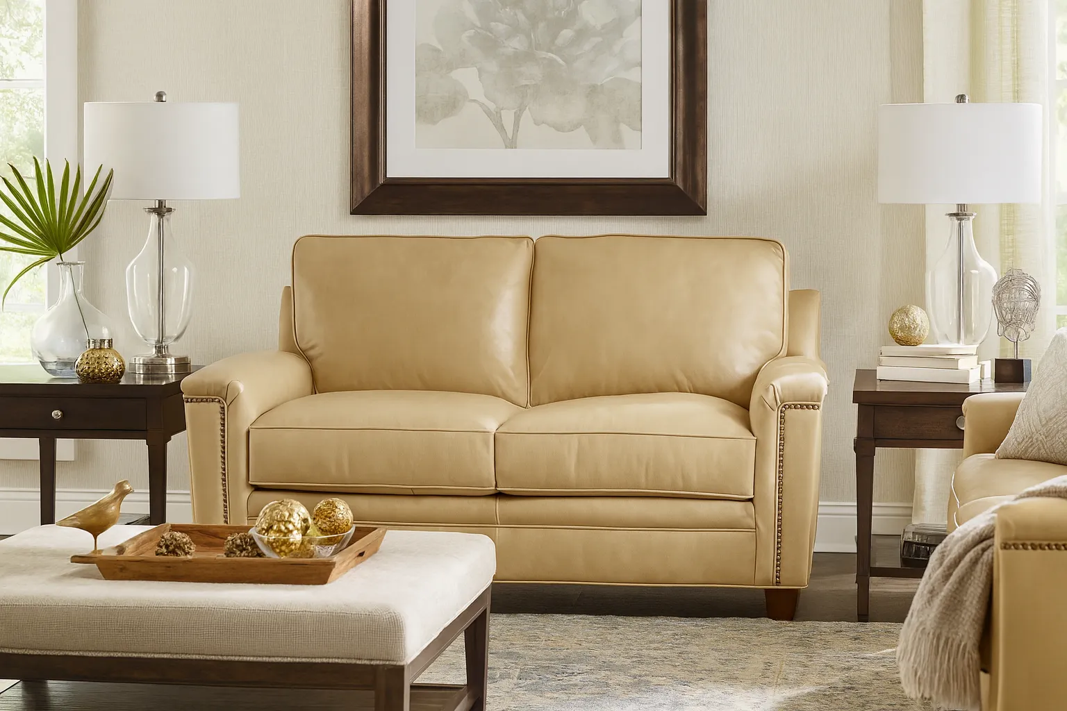 Bradington Young Oliver 448 Sofa (12 leathers) 8-Way Hand Tie 11 Bradington Young Oliver 448 Sofa (12 leathers) 8-Way Hand Tie