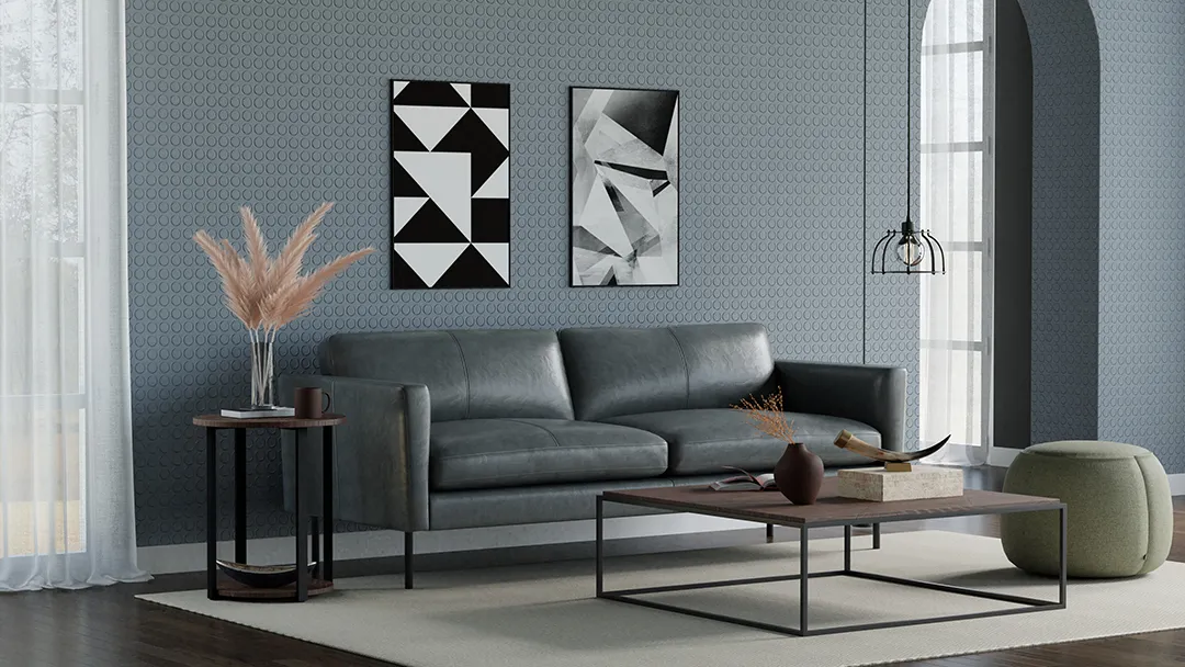 Villa 80" Leather Sofa (+20 leathers) 16 Villa 80" Leather Sofa (+20 leathers)