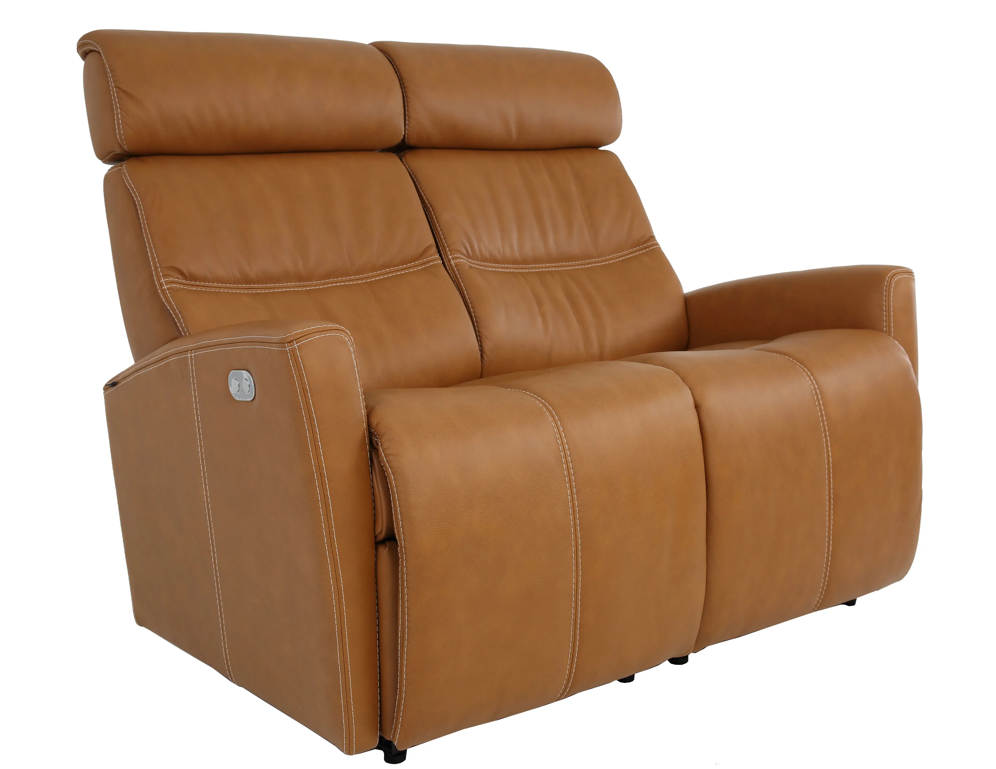 Milan 78" Leather Power Reclining Wall Saver Sofa (+40 leathers) 3 Milan 78" Leather Power Reclining Wall Saver Sofa (+40 leathers)