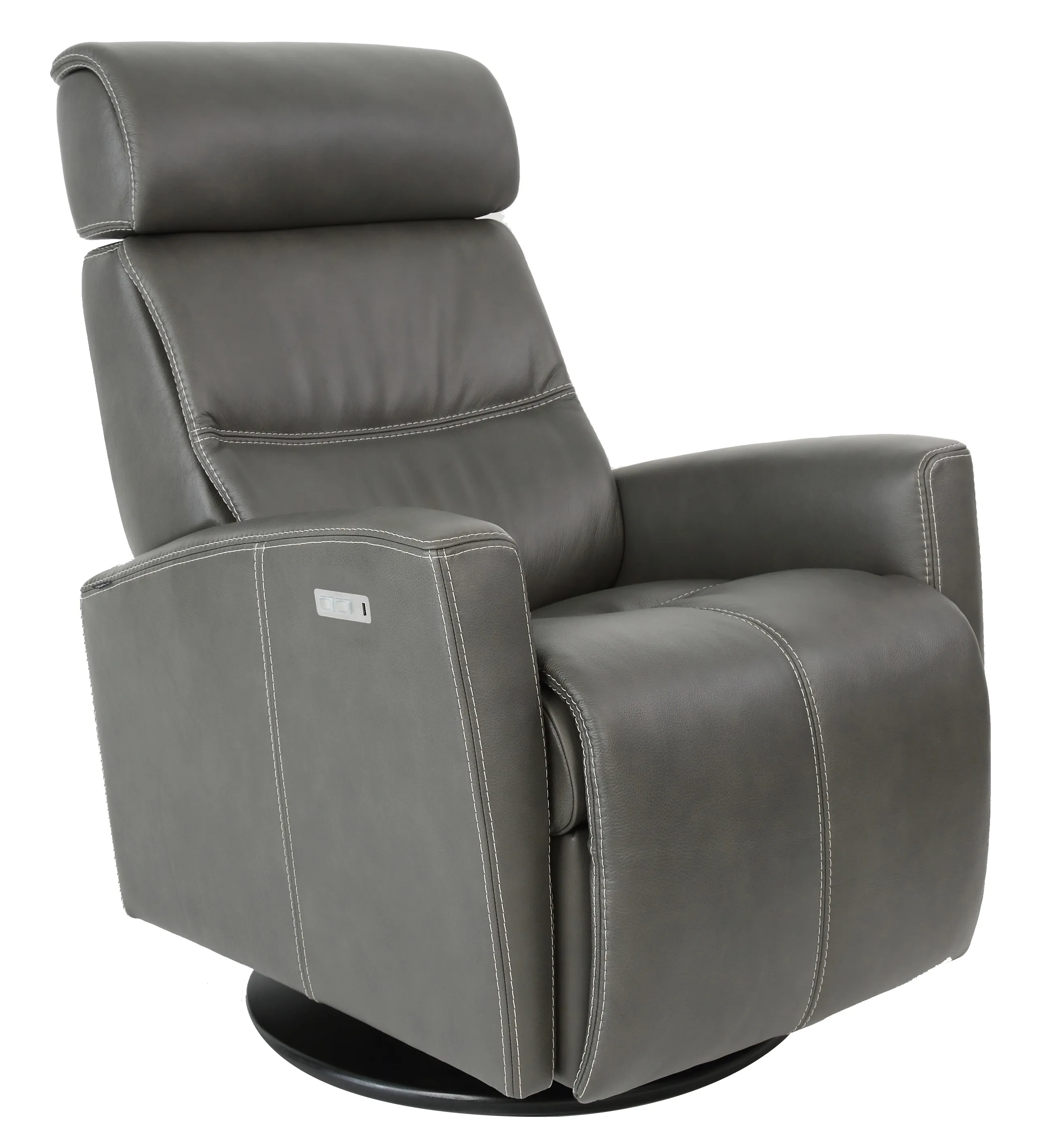 Milan 78" Leather Power Reclining Wall Saver Sofa (+40 leathers) 5 Milan 78" Leather Power Reclining Wall Saver Sofa (+40 leathers)
