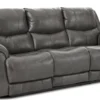 Idris 89" Zero Gravity Triple Power Reclining Sofa Grey (In stock)