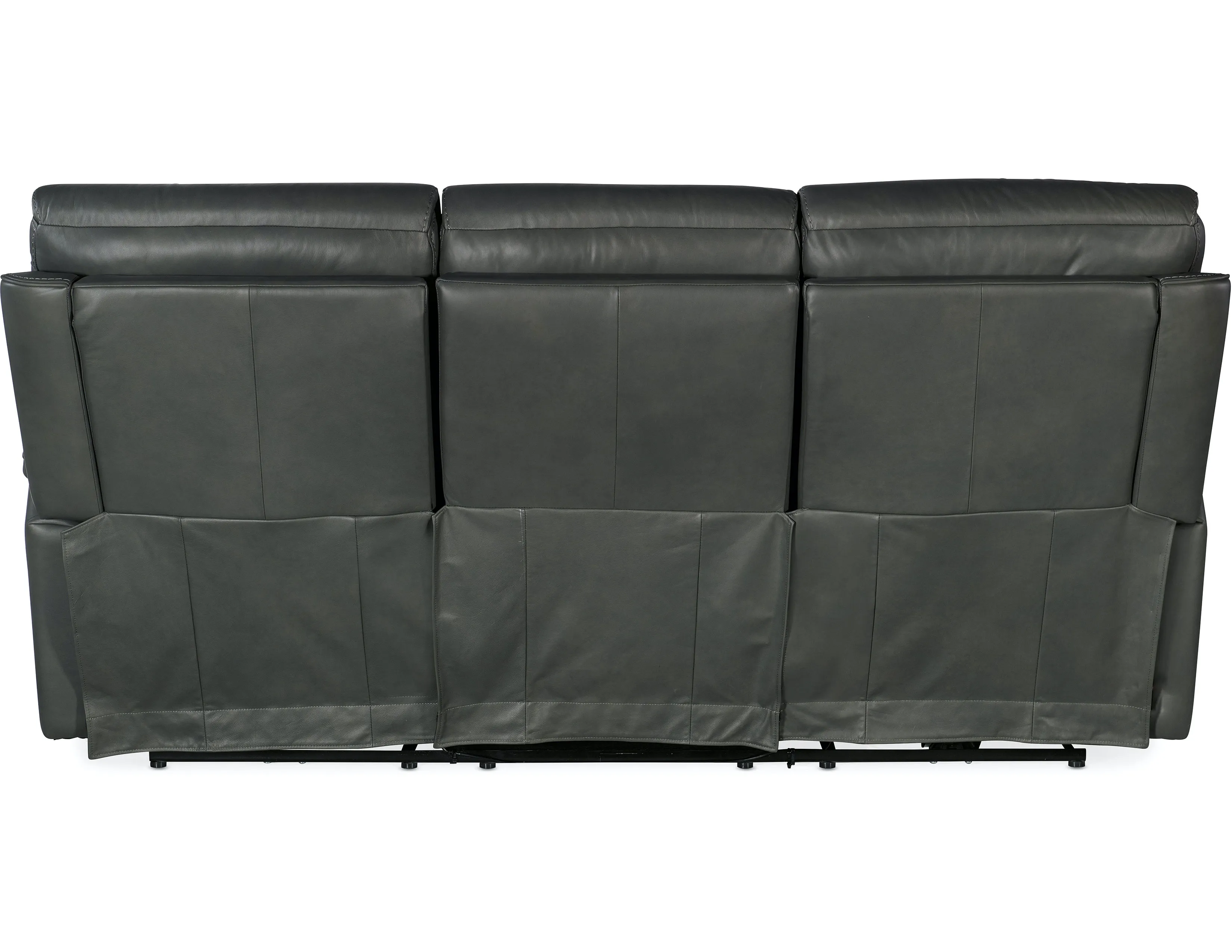 Lyra Leather Zero Gravity Power Sofa with Power Headrest 89" (Gray) In stock 7 Lyra Leather Zero Gravity Power Sofa with Power Headrest 89" (Gray) In stock
