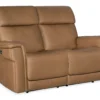 Lyra Zero Gravity Power Loveseat with Power Headrest (Brown) In stock
