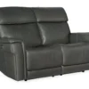 Lyra Zero Gravity Power Loveseat with Power Headrest (Gray) In stock