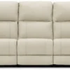 Maria Dual Power Reclining Sofa — Available in Standard & Wide Cushions, 140+ Leather Options, and 82", 85", or 114" Widths